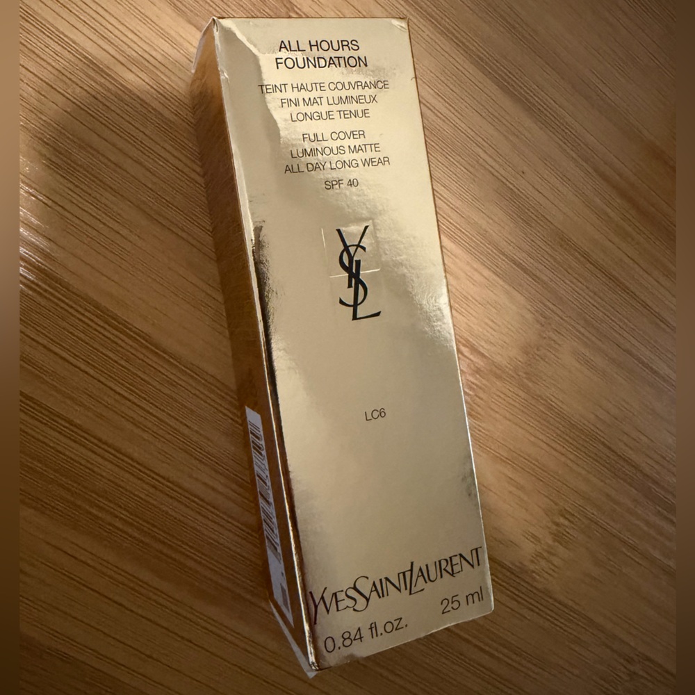 New YSL All Hours foundation